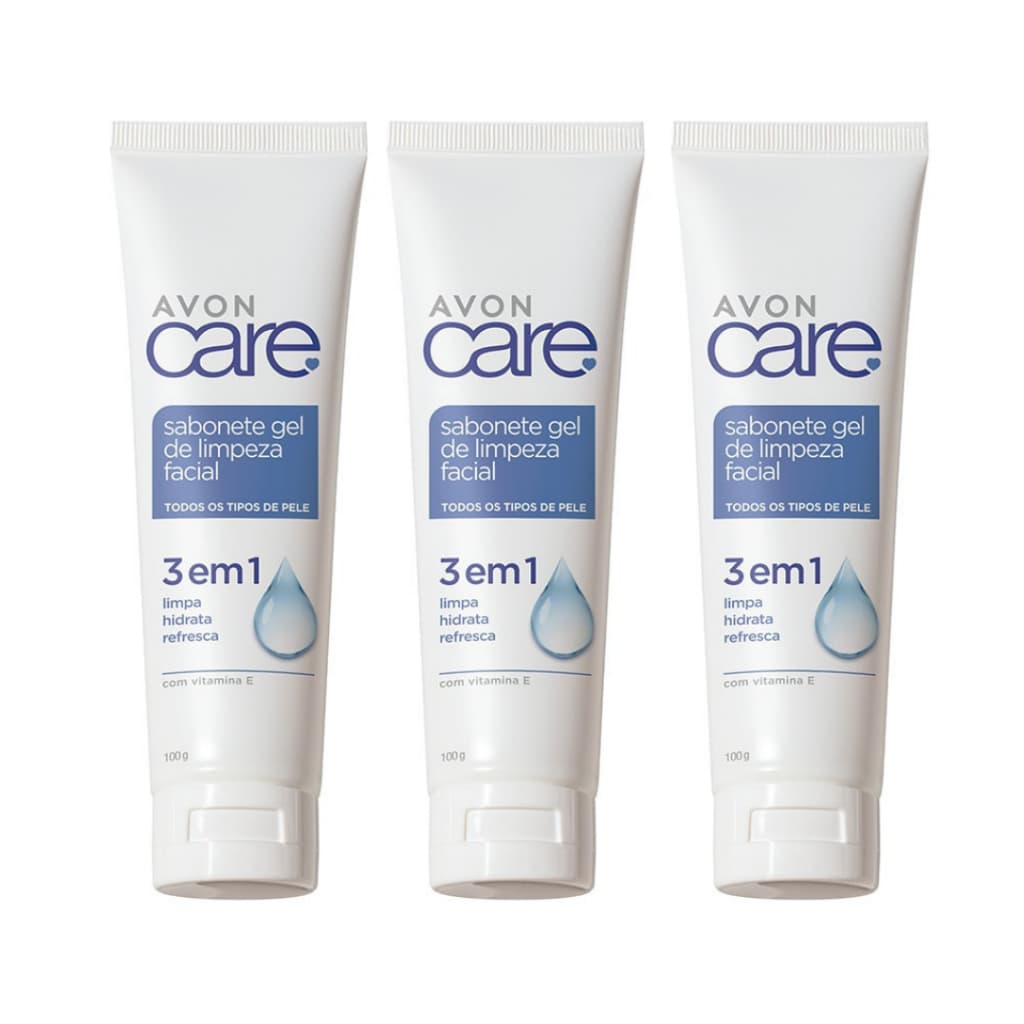 Sabonete em Gel De Limpeza Facial Avon Care 100g