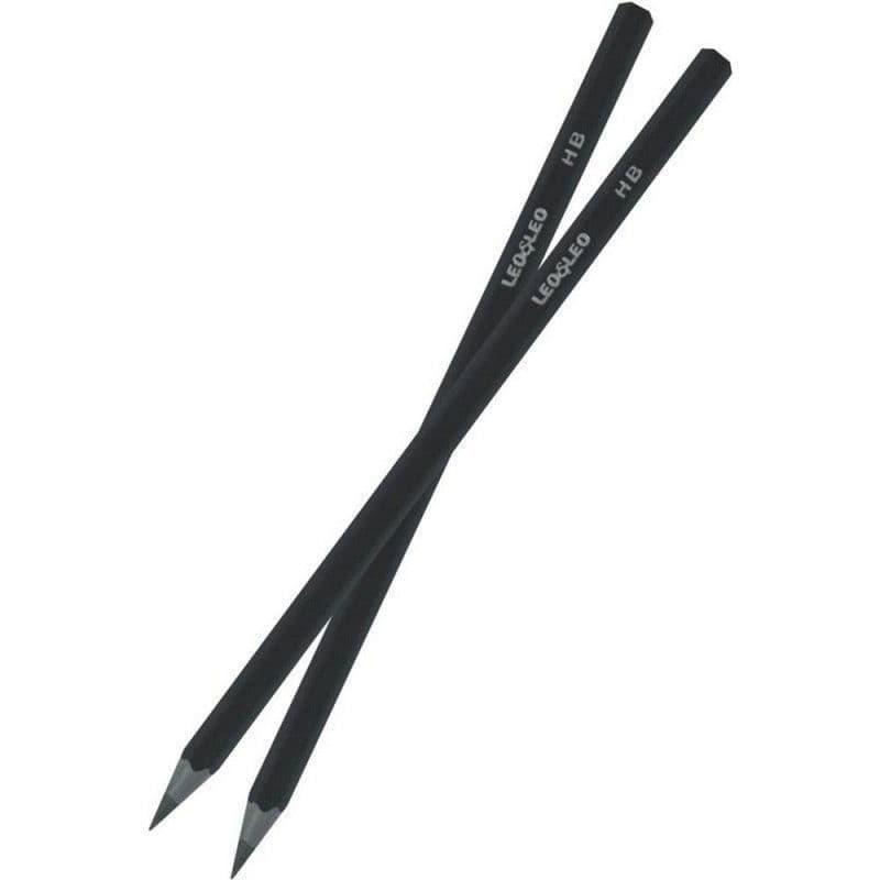 LAPIS HB PRETO DE RESINA PLÁSTICA RECICLADA SEXTAVADO (LP1444)