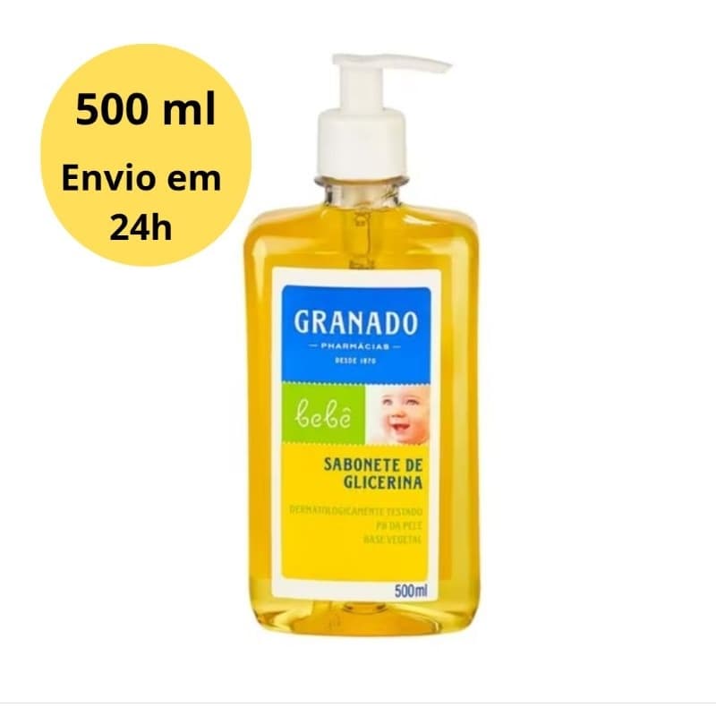 Sabonete Líquido Granado Tradicional – 250 ml ou 500 ml – Original.