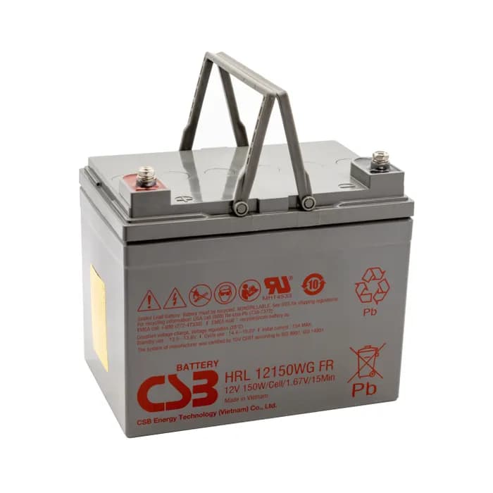 Bater!a CSB 12150 WGFR 12V - Nobreak (UPS), Alarme, Iluminação, Telecom