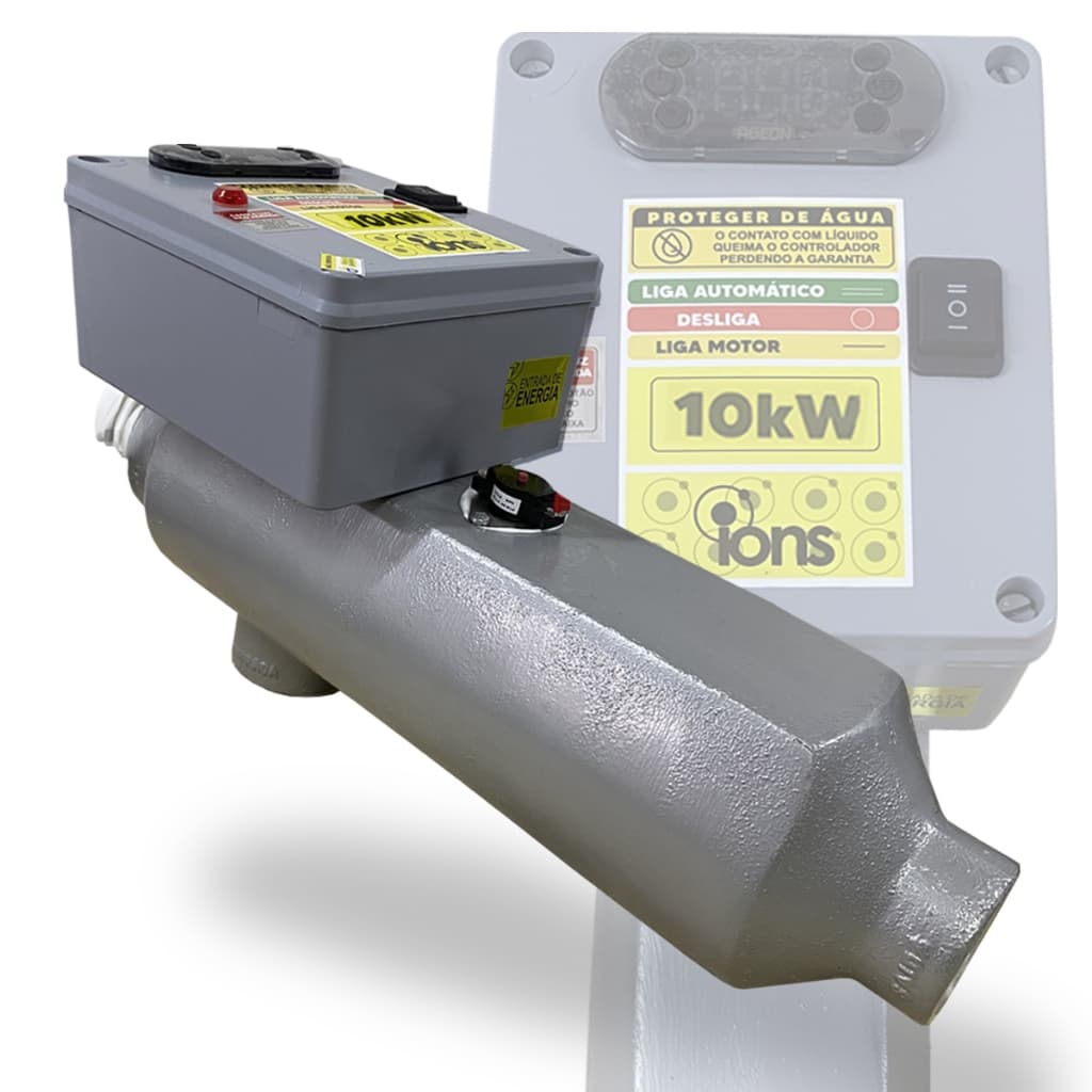 Aquecedor Elétrico Ions Automático 10kW Piscina