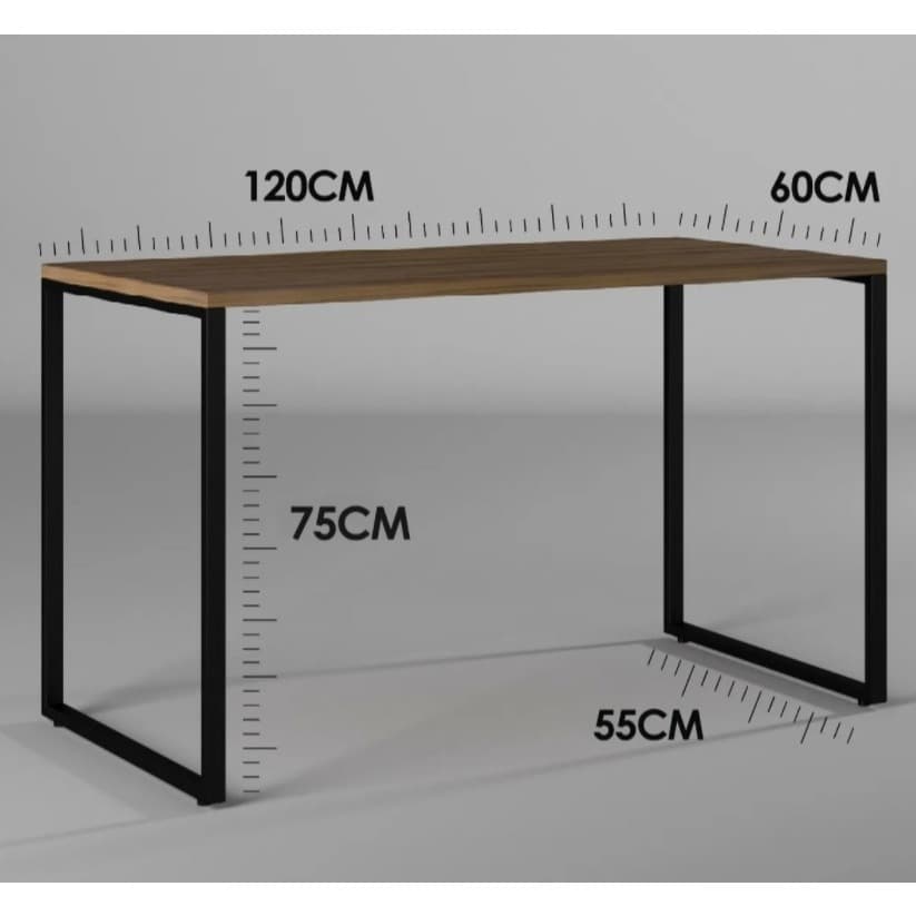 QUEIMA DE ESTOQUE - Escrivaninha Mesa Computador Industrial Escritório