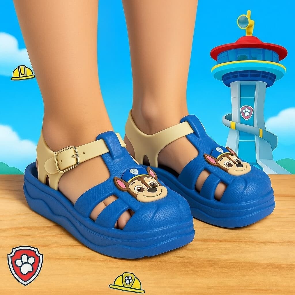 Sandália Infantil Menino Patrulha Canina Baby ZIGG Lançamento