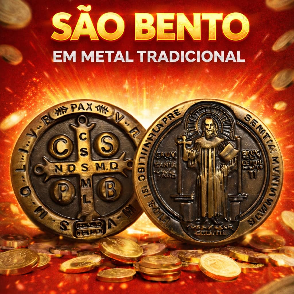 Moeda De São Bento Tradicional Original