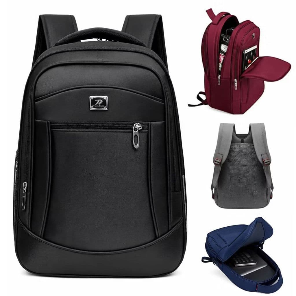 Mochila Impermeável Unissex com Alça Ajustável para Notebook 15/16 Polegadas