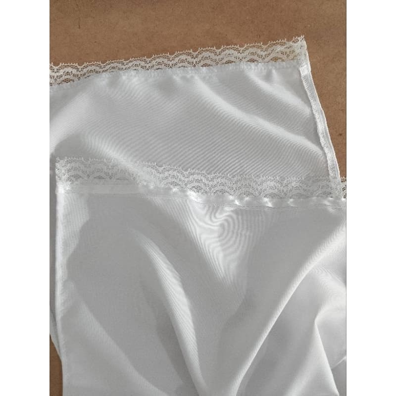 pano de cabeça branco 1,50*0,20