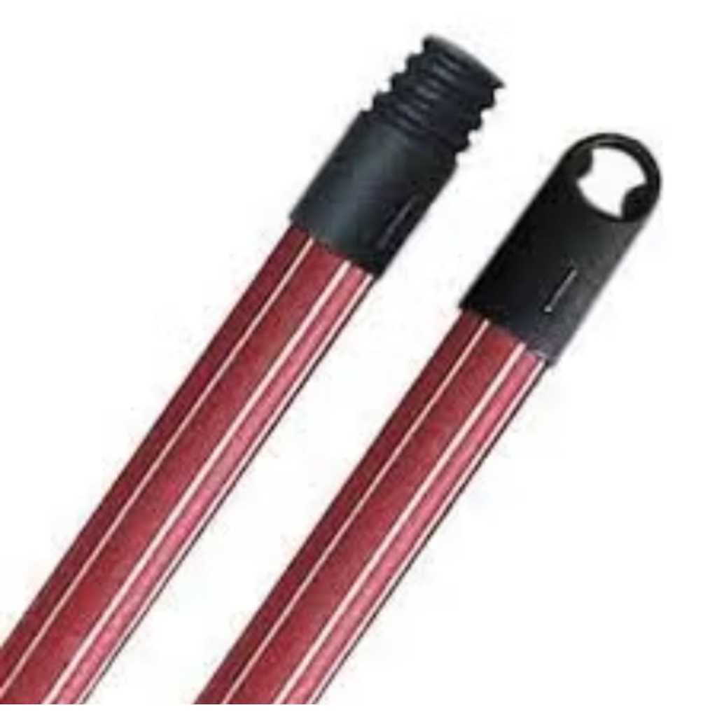 Cabo de madeira para Rodo, vassoura, Mop e Esfregão com Rosca Universal – Resistente e Leve