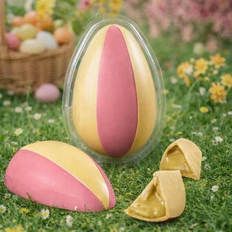 10~50 BLISTER P/ OVO DE PÁSCOA 250g BWB 14111 OVO FATIA (CHOCO)