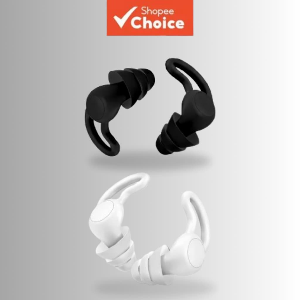 Tampão De Ouvido 3 Camadas Quite Abafador Antiruído Dormir Estudo Natação Trabalho