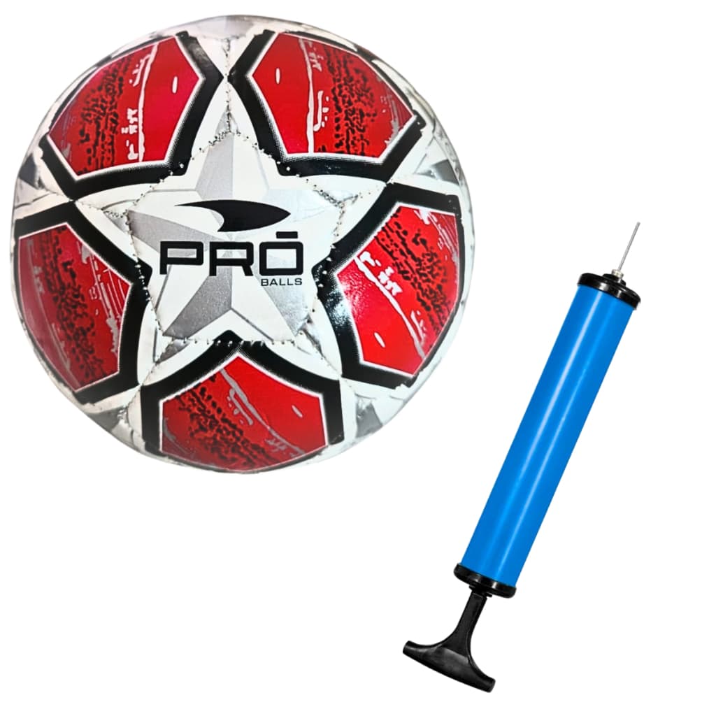 Bola de Futebol de Campo Petrin + Bomba e Bico – Jogue com qualidade e praticidade!