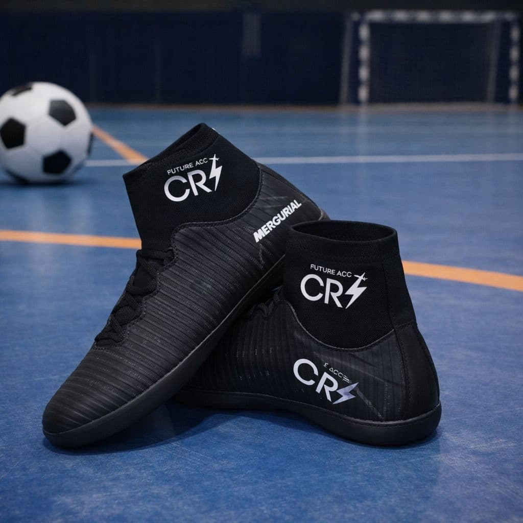 Chuteira Futsal Infantil Salão Quadra costurada colada super leve ENVIO IMEDIATO