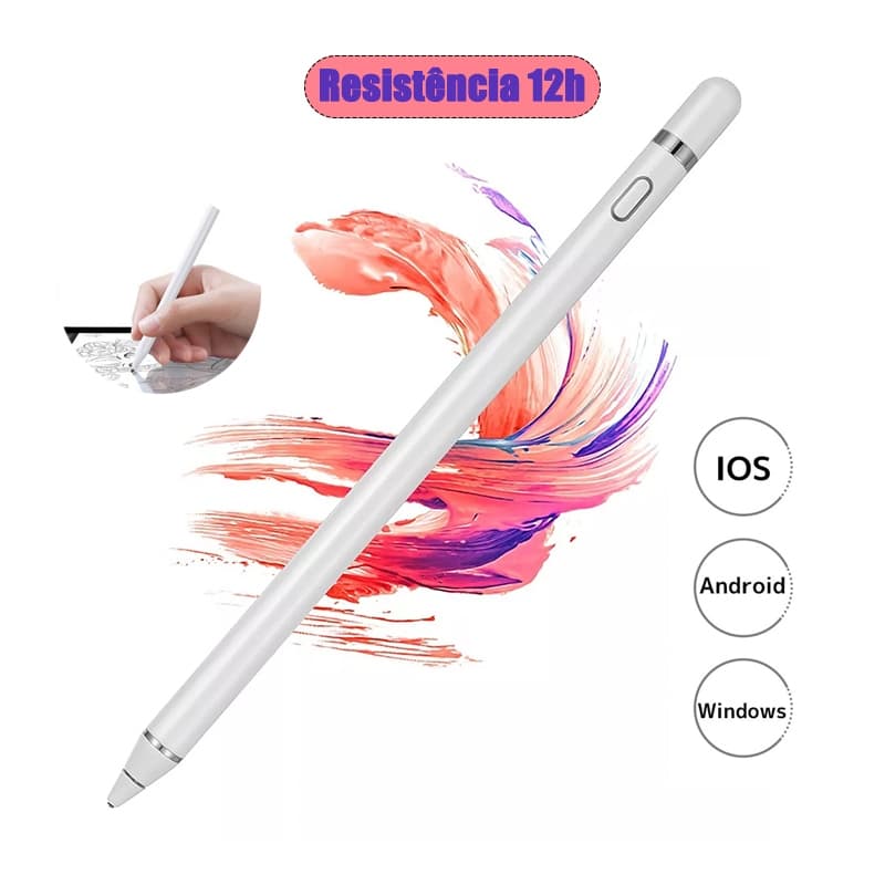Caneta Touch Stylus P/ Tablet Xiaomi Redmi Pad Se 11' 2023