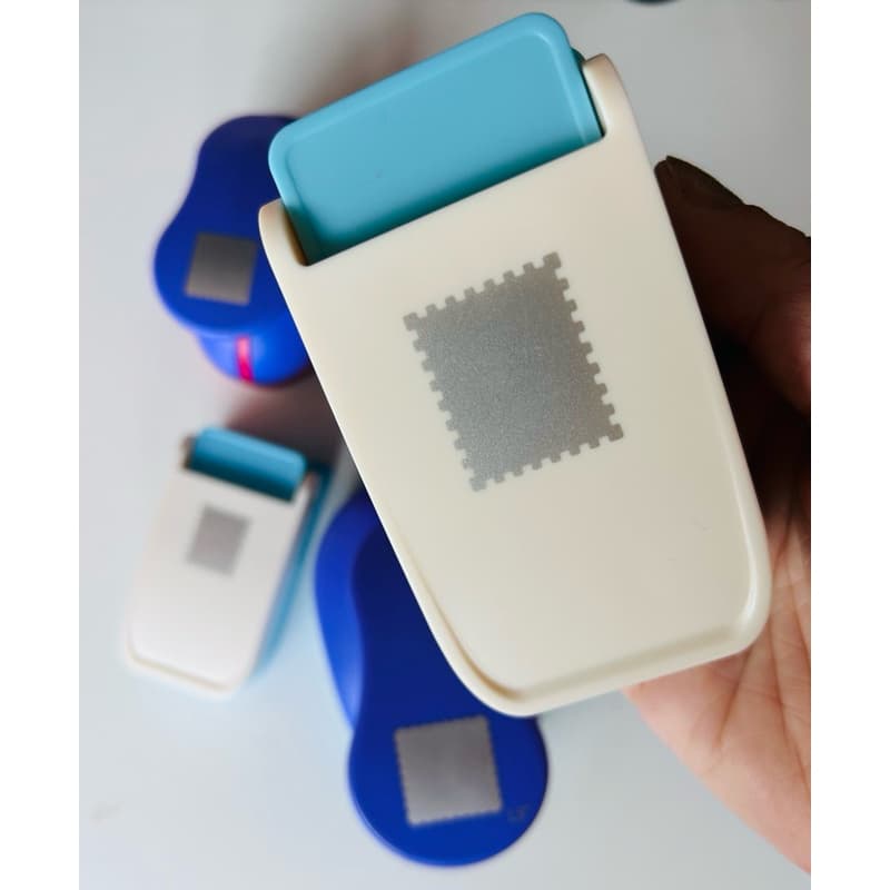 Furador Scrapbook para Papel – Selo, Redondo, Quadrado, Oval | Artesanato Fácil - journal - colcha de retalhos