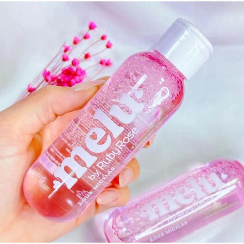 Água Micelar Ruby Rose Melu 100ml – Remove Maquiagem e Limpa Sem Ressecar