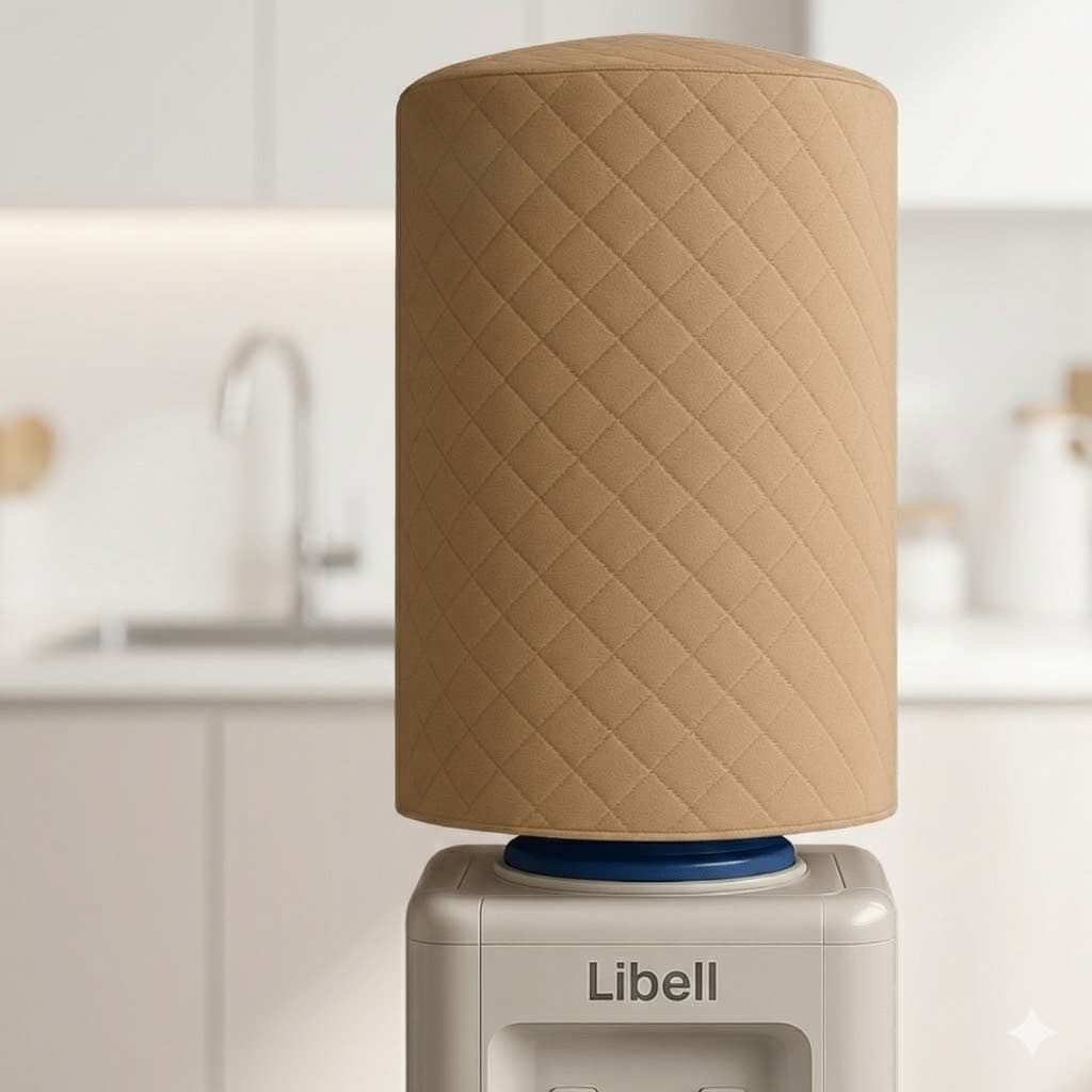 Capa Galão De Água 20 Litros Matelada Com Bainha Proteção Estilo Decoração Cozinha Elegante