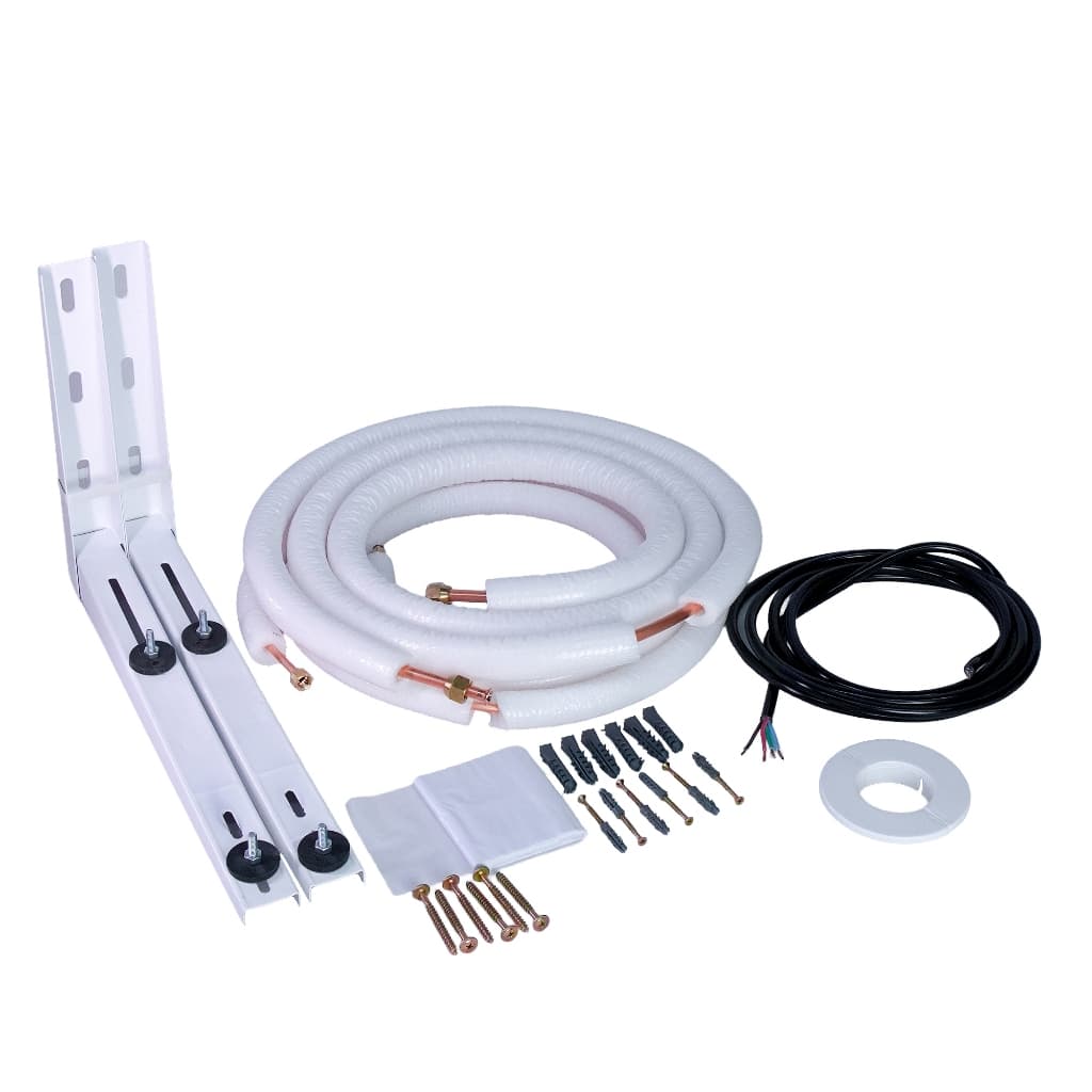 Kit Instalação Ar Condicionado Split Inverter Tubulação 1/4"x3/8" e tubulação 1/4"x1/2" P/ 9.000, 12.000 e 18.000 btus
