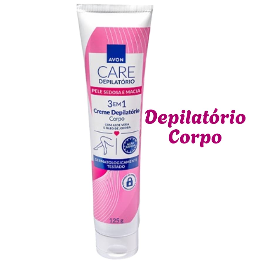 Novo Creme Depilatório Corpo Avon Care (Antigo Skin So Soft)