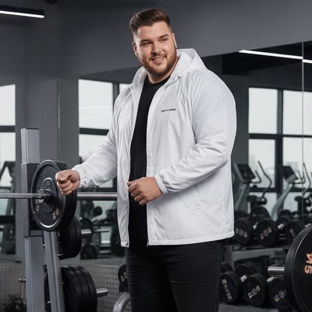 Jaqueta Corta Vento Plus Size P ao G4 Masculino Chief Clothing Refletivo Impermeável