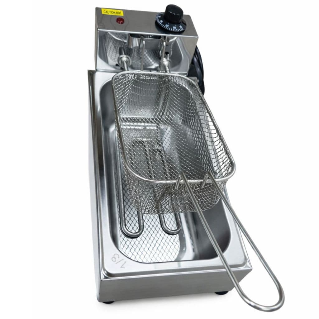 Fritadeira Elétrica Industrial Inox Profissional 3,5 Litros