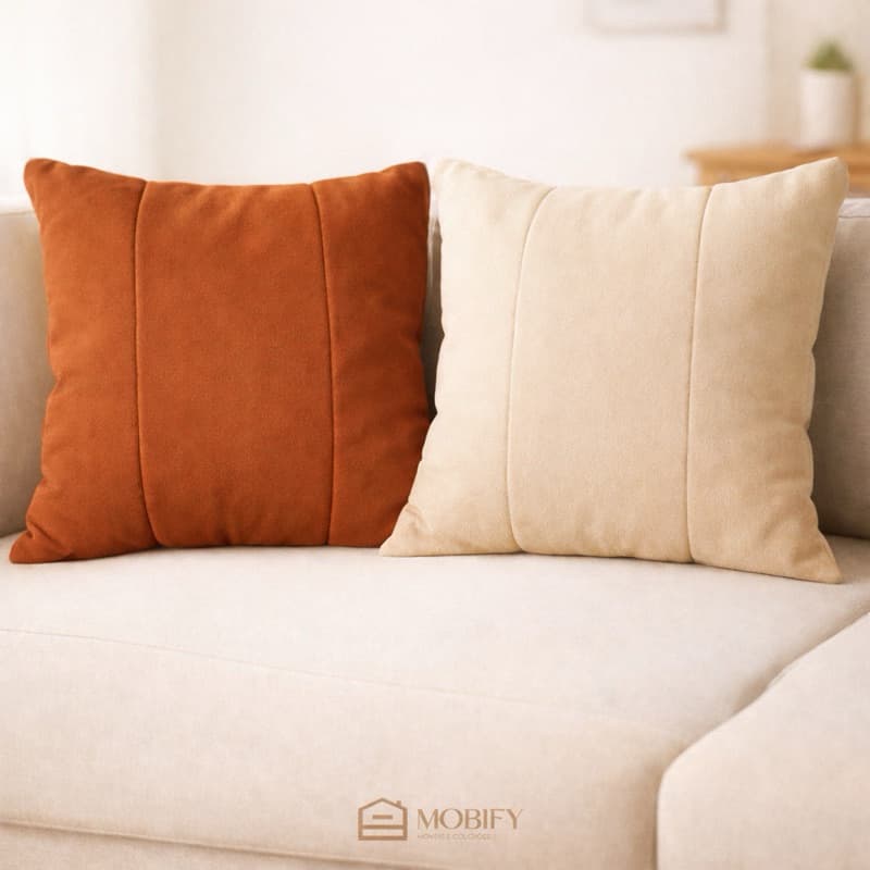 Kit Almofada Cheia em Suede Decorativas 45x45cm varias cores