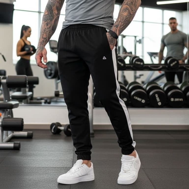 Calça Jogger P ao G4 Masculina Helanca Treino Esportiva Original