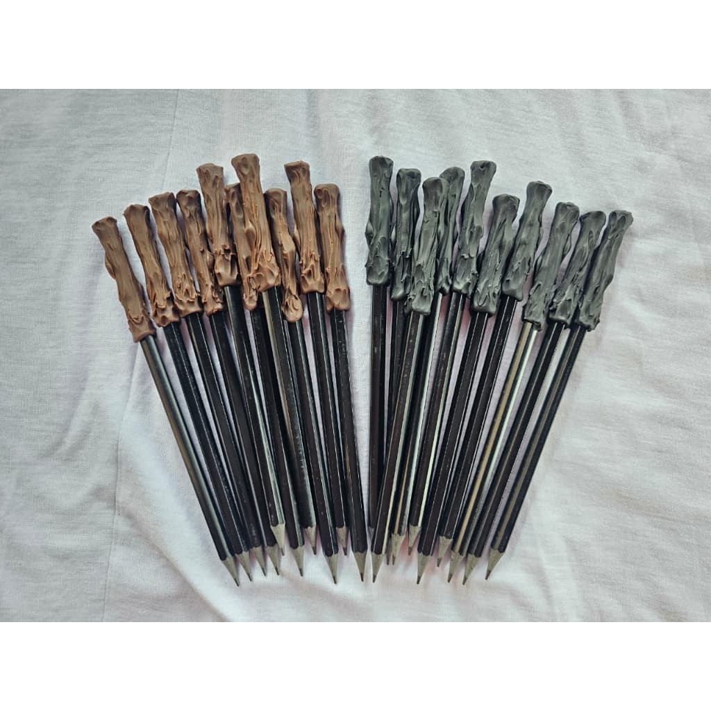 Kit 10 Lápis Varinha Harry Potter Lembrancinhas