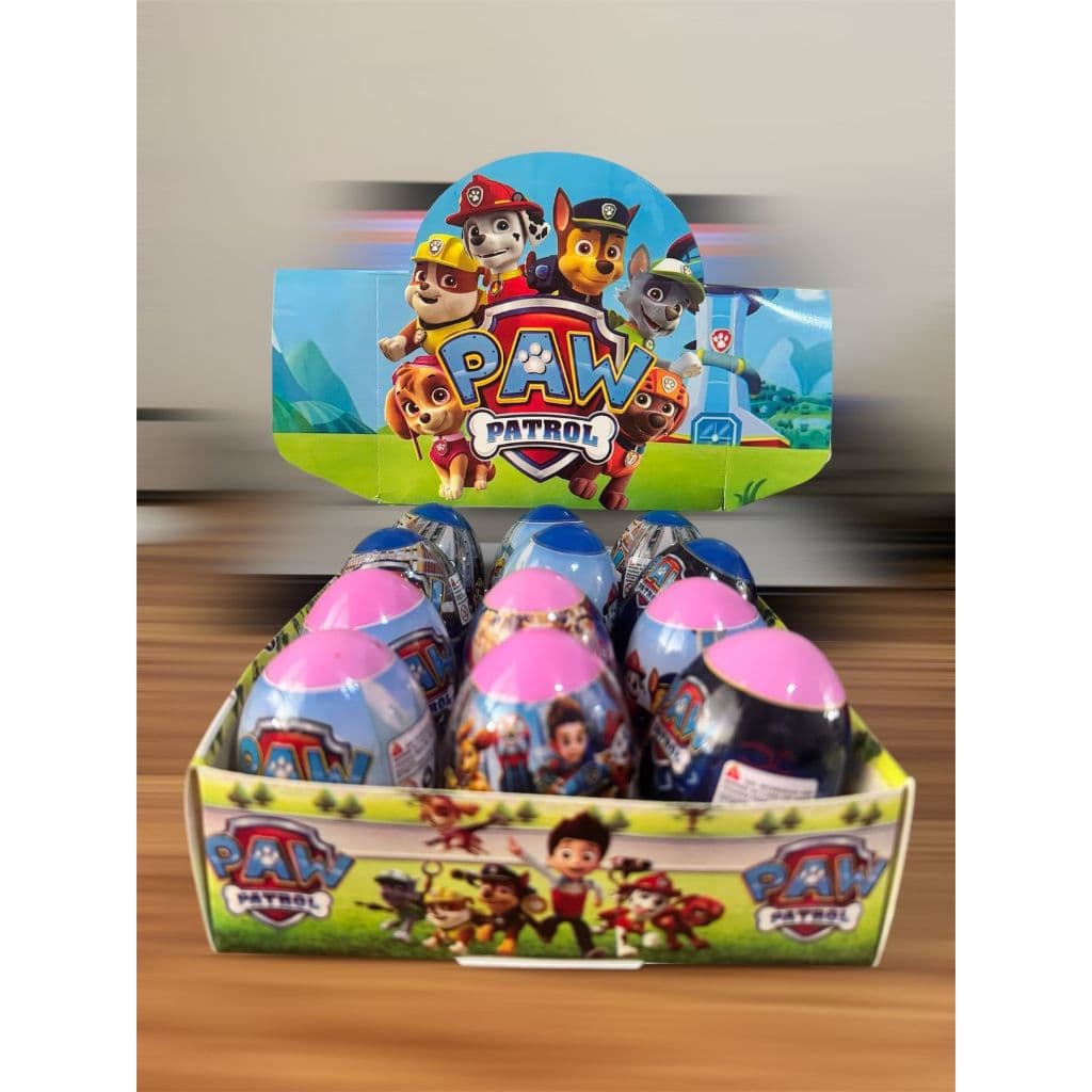 Caixa de 12 Ovo Surpresa PATRULHA