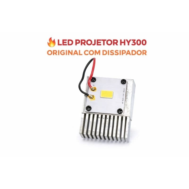 LED PROJETOR HY300 ORIGINAL COM DISSIPADOR