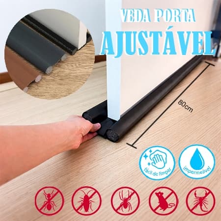Kit 3 Veda Porta Rolinho Ajustável Impermeavel 80cm - Loja Mch Toalhas