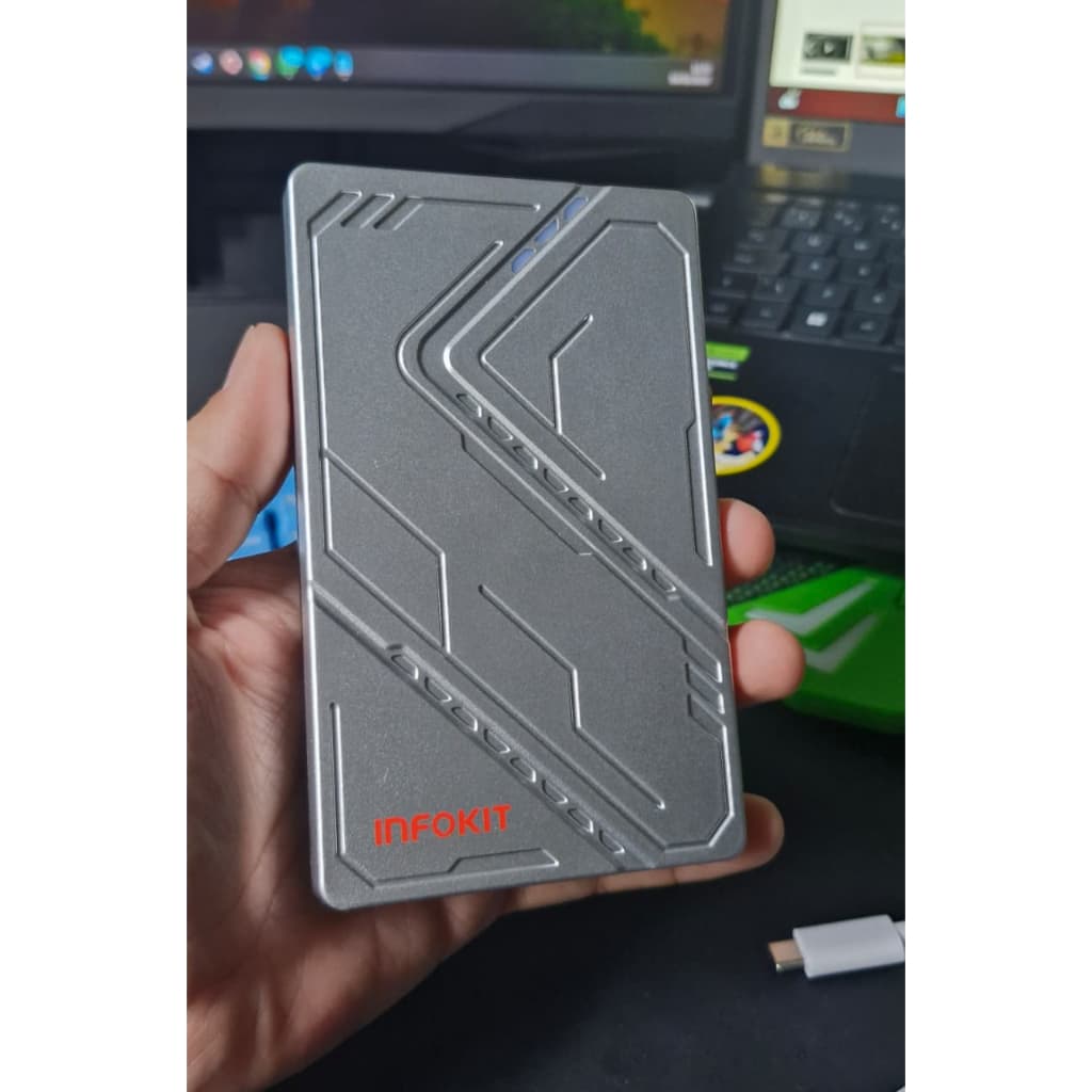 NFC SSD Portátil 256gb Launchbox c/ 3000 JOGOS