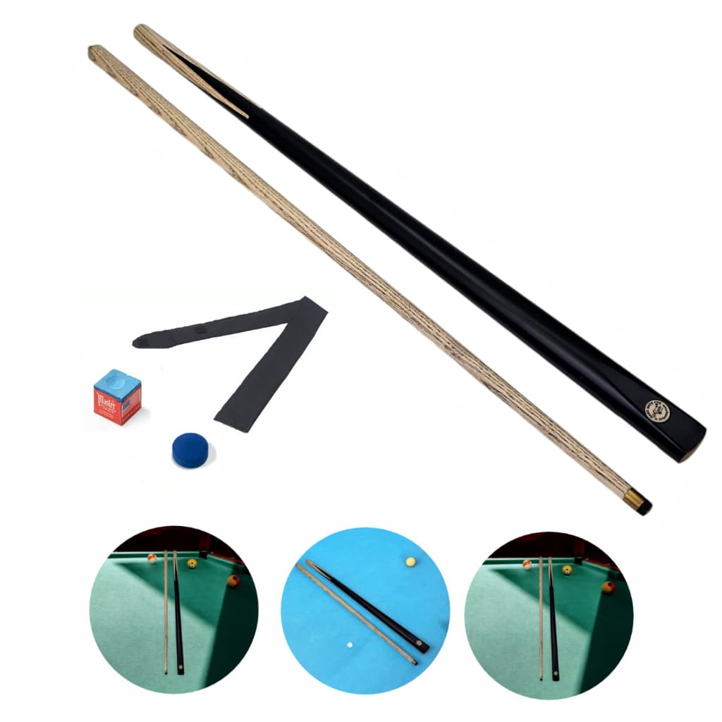 Taco de sinuca Profissional Madeira Ash 10mm ou11mm Virola Metal Giz