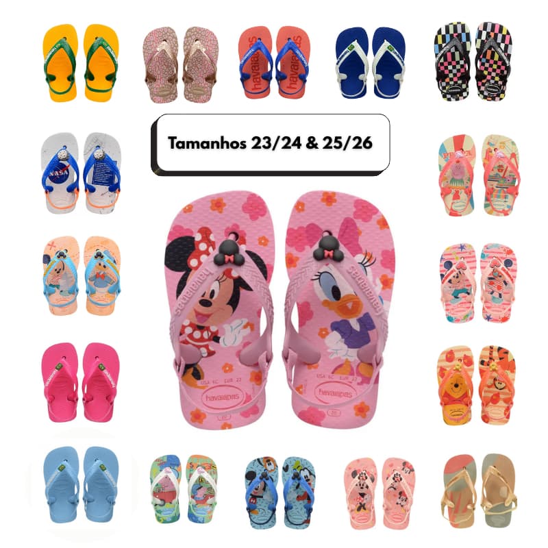 Chinelo Baby com elástico