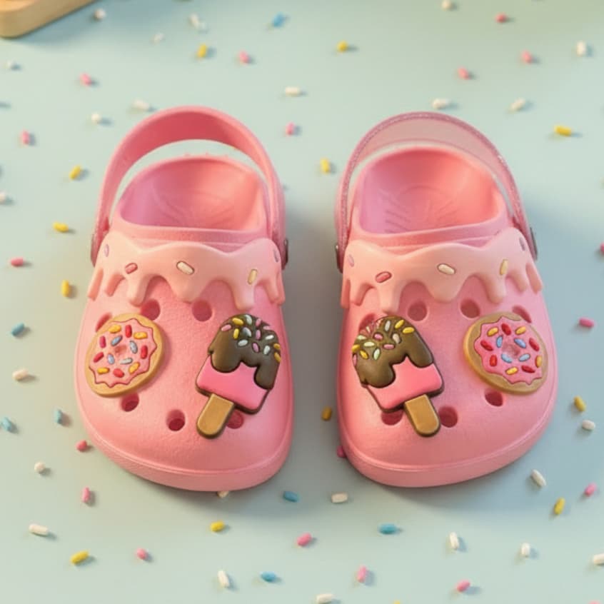 Sandalia Infantil Menina Leve Confortavel Delicado Antiderrapante Proteção Escola