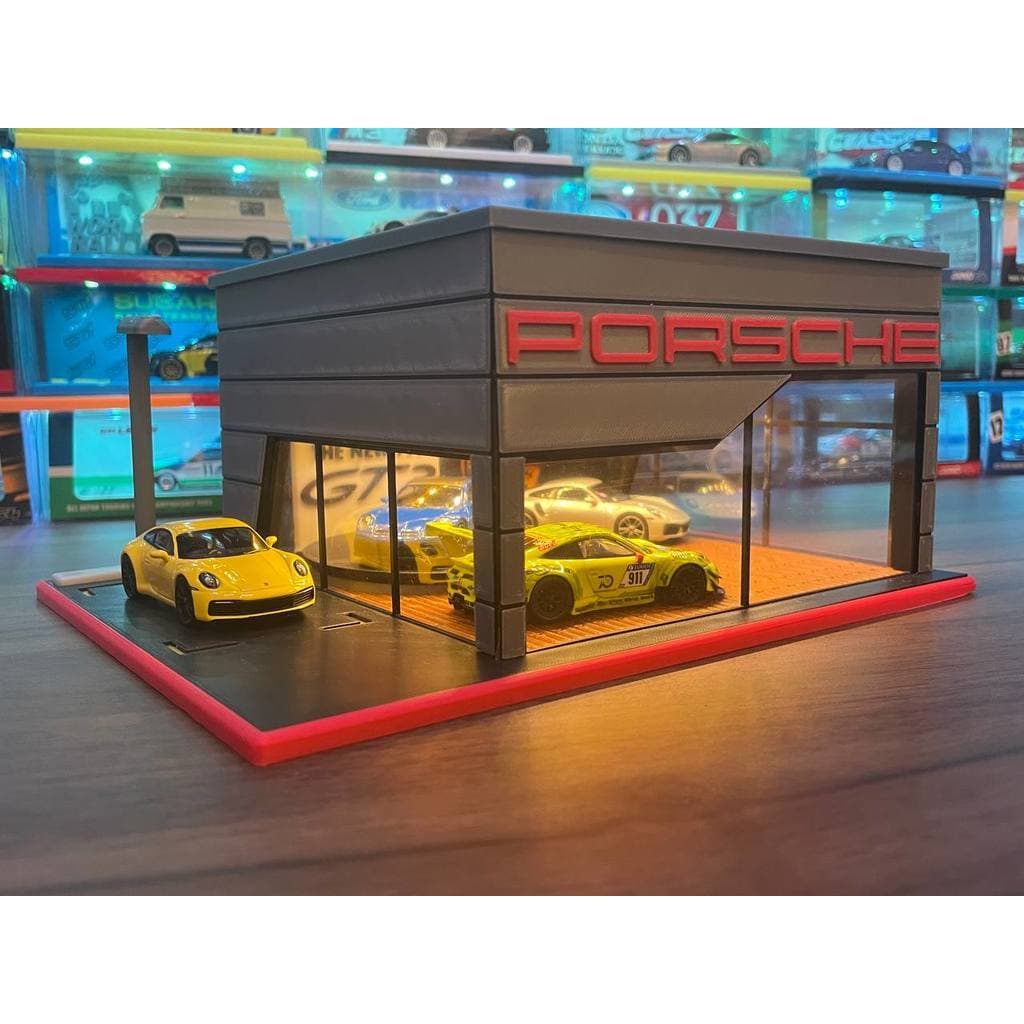 Diorama Concessionária Premium para Hot Wheels 1:64