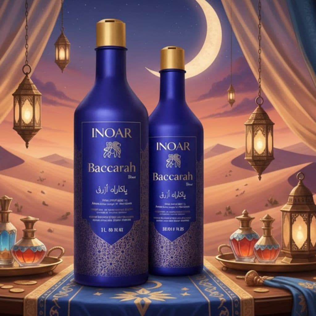 Inoar - Kit Baccarah Blue Árabe Shampoo 1L e Condicionador 800ml