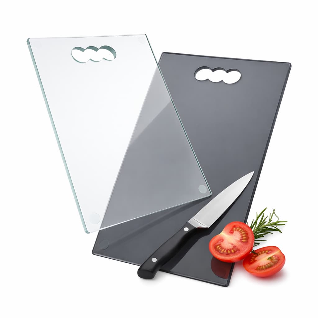 Tábua de Vidro Temperado para Cortes 35x25cm ou 40x25 Cozinha