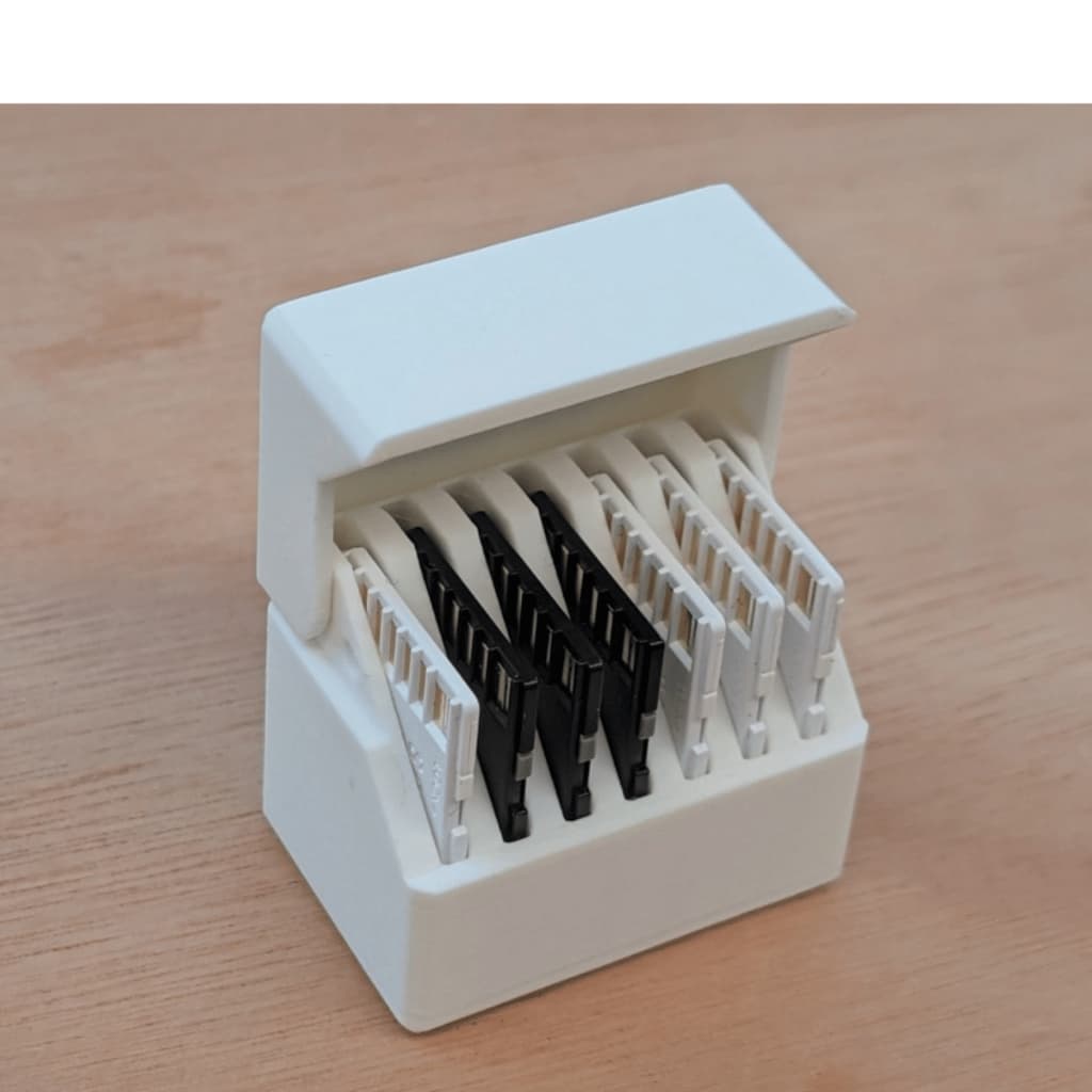 Case Estojo Para Sd Card Cartão Memória Memoria Camera Fotografica Profissional