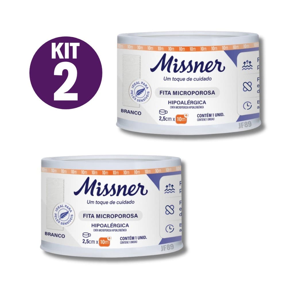 Kit c/2 Micropore 2,5x10 - MISSNER