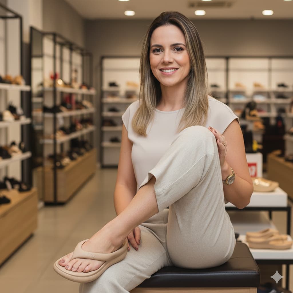 Sandalia Ortopédico Piccadilly Marshmallow Dedo Nuvem Conforto Esporão