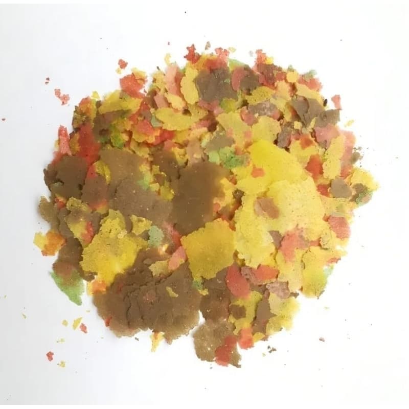 Ração Flocos Embalada A Granel 50gr Para Peixes