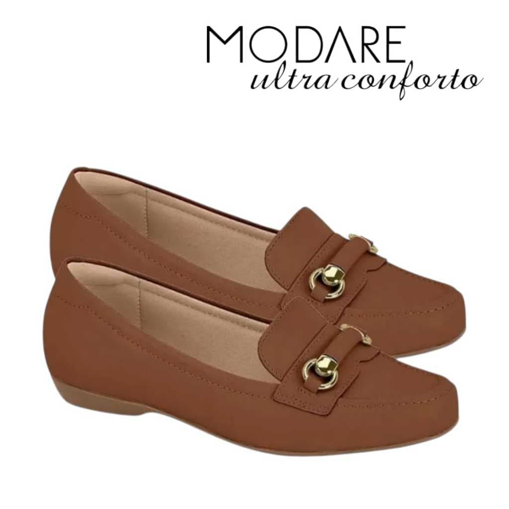 Sapato Mocassim Feminino  Modare Ultra Conforto 7016.1004