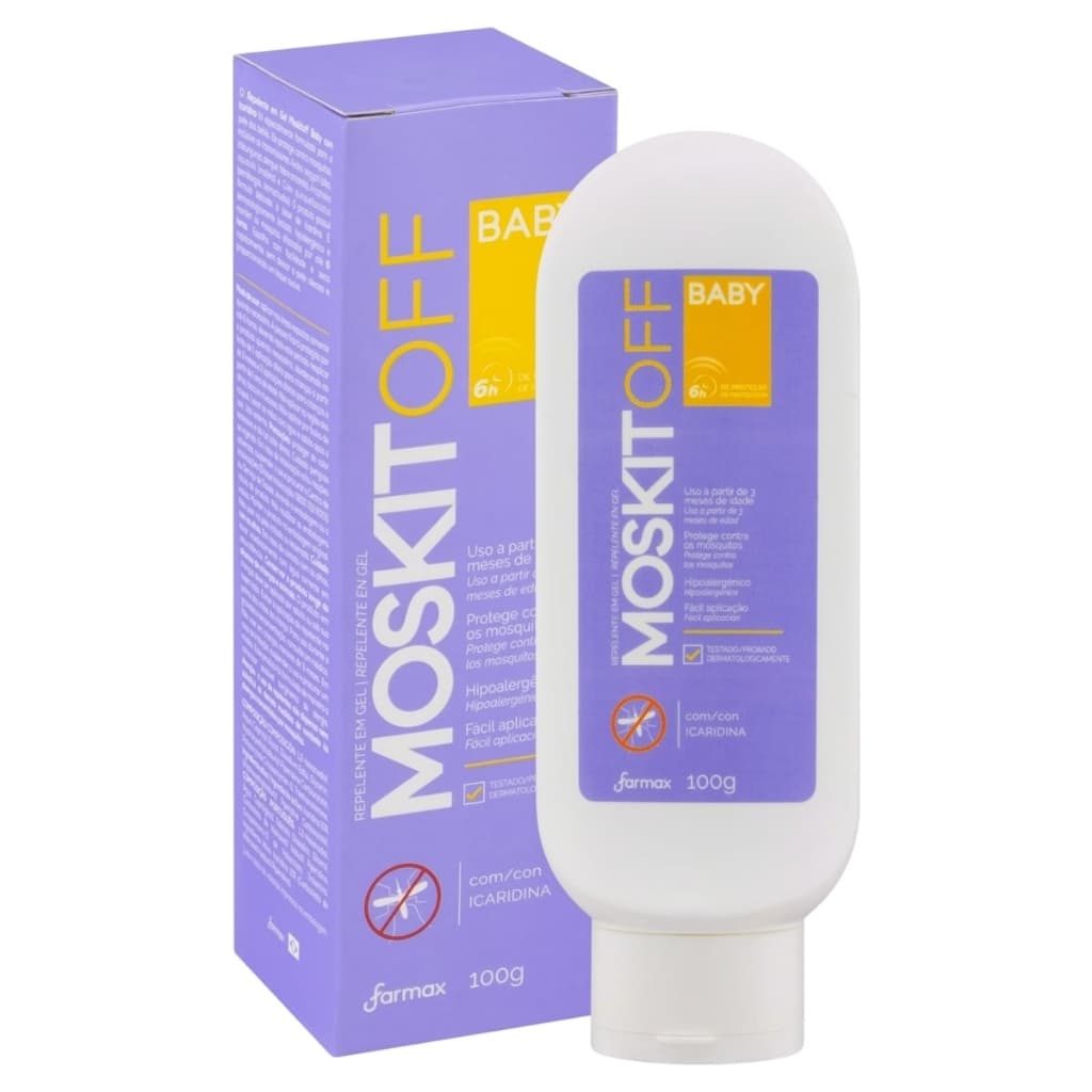 Repelente Loção Moskitoff Baby 100g