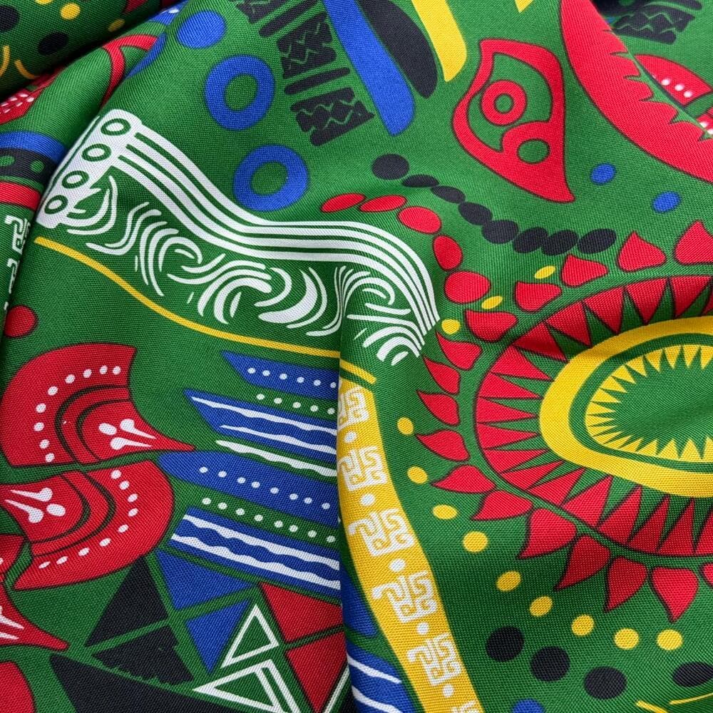 Tecido Oxford Africano Estampado – Coleção 2026 | 1m x 1,50m de Largura