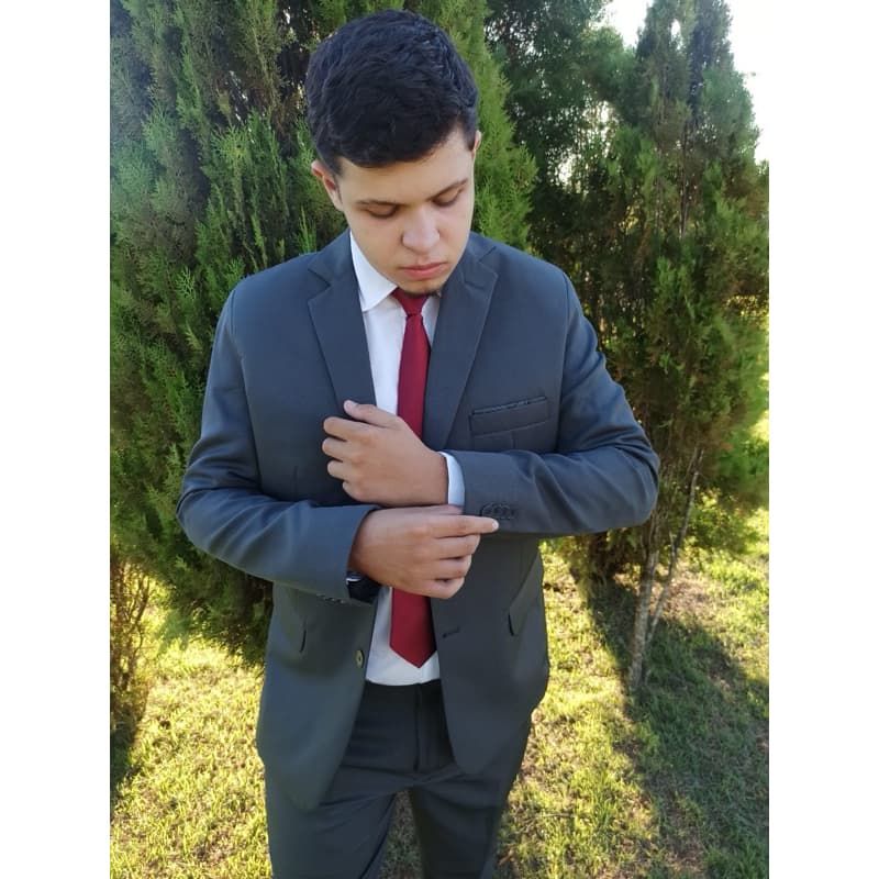 Terno Chumbo Adulto Qualidade Premium
