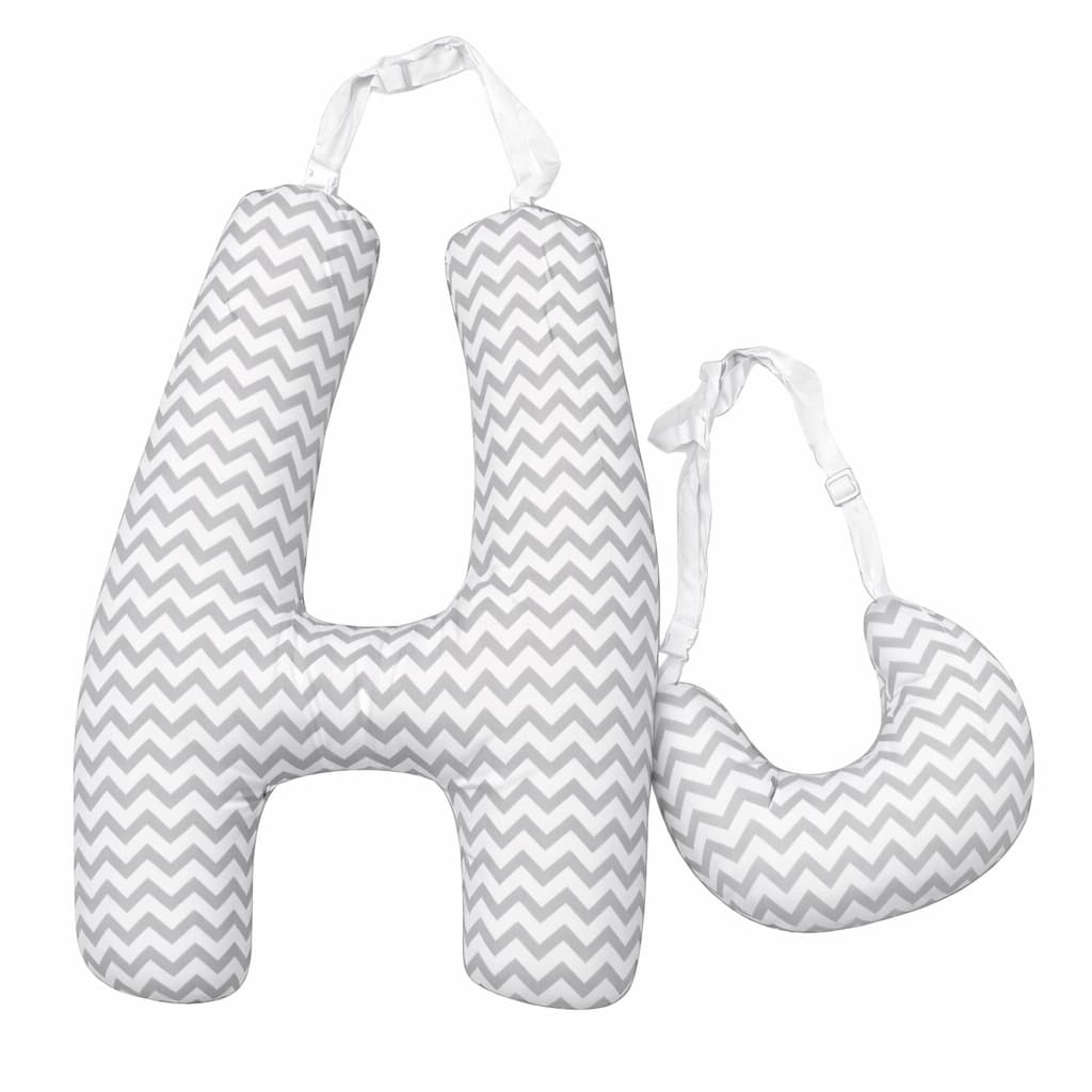 Almofada De Pescoço Travesseiro De Viagem Para Carro Descanso Tipo H Confortavel