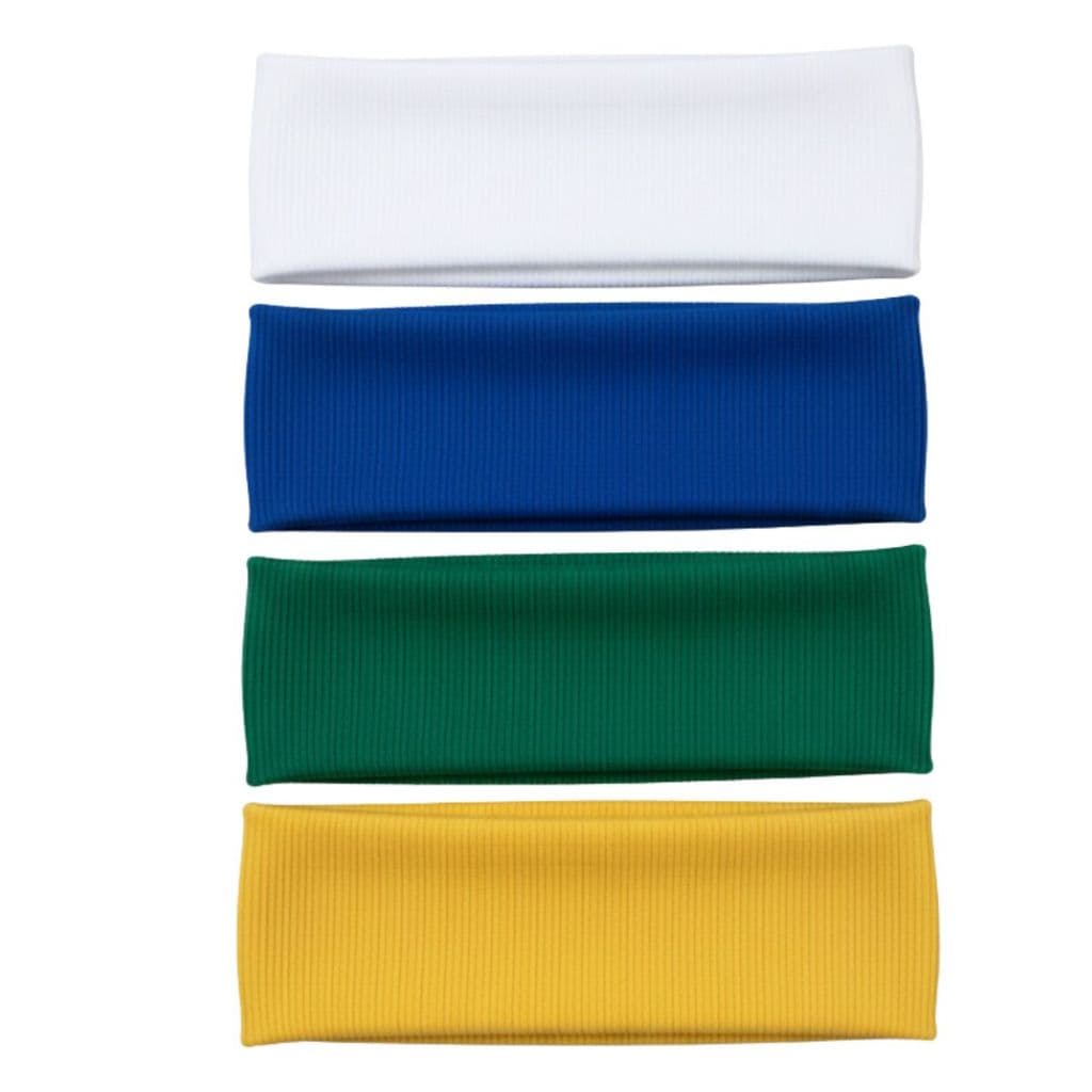 kit 3 Faixa de Cabelo Feminina Ribana Canelada Premium Cores Copa Confortável Elástica