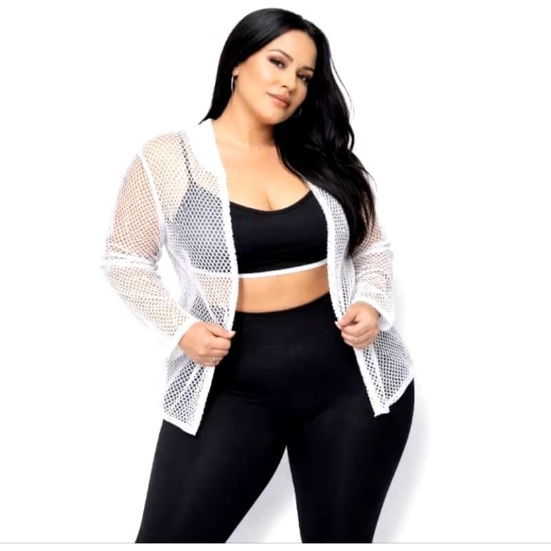 casaquinho tela arrastão G1 ao G5