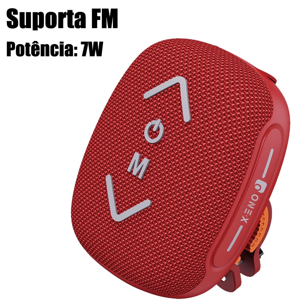 Caixa de som Bluetooth com funções à prova d’água Rádio FM TWS cartão Som Bluetooth Original  Suporte Água Função Cartõe