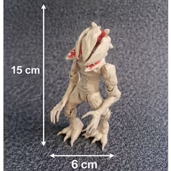 demogorgon stranger things, boneco articulado, Netflix personagem de filme, terror articulado