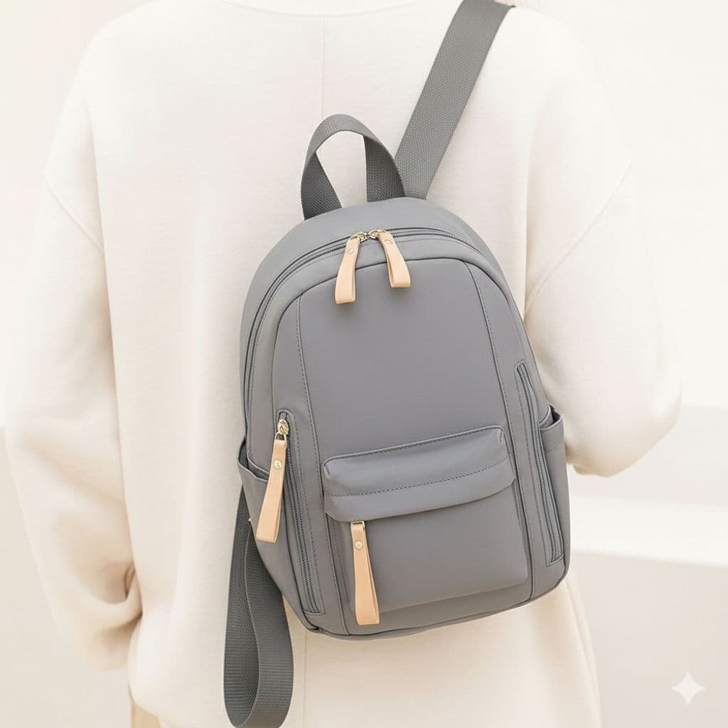 Mochila Casual Unissex 30×18 cm – Compacta, Leve